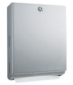 TOWEL DISPENSER CFOLD/ MULTIFOLD STAINLESS STEEL